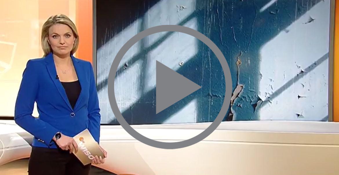 Thema Schrottimmobilien in WISO im ZDF